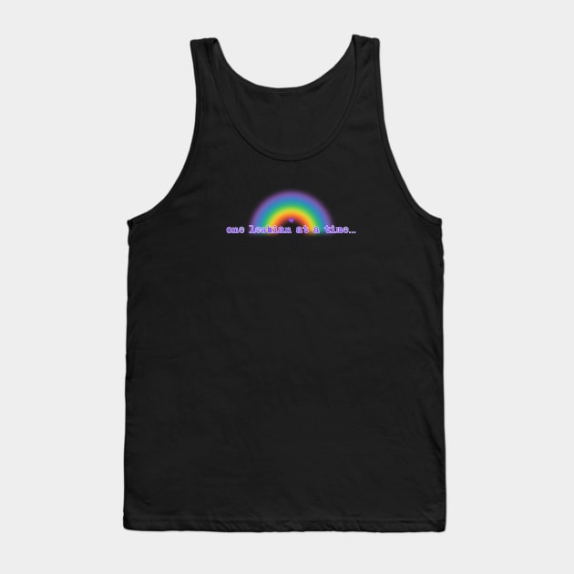 one lesbian at a time… Tank Top by drumweaver